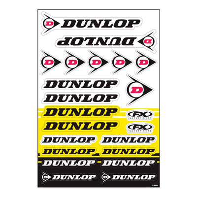 Factory Effex Dunlop Sticker Sheet#mpn_27-68002
