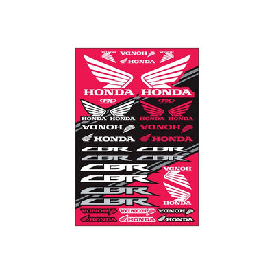 Factory Effex Honda Sticker Sheet#mpn_22-68334