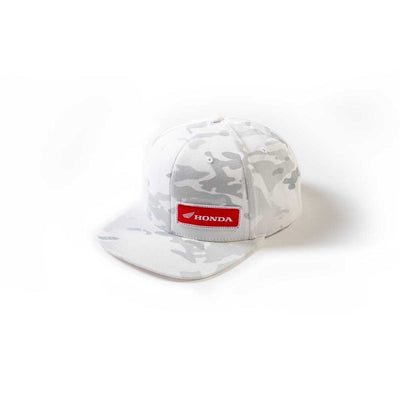 Factory Effex Honda White Camo Snapback Hat#mpn_27-86306