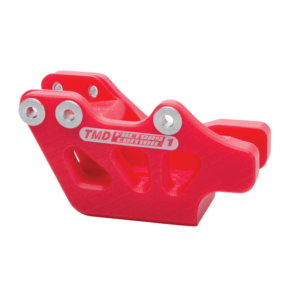 T.M. Designworks Factory Edition 1 Rear Chain Guide Red#mpn_RCG-CR3-R