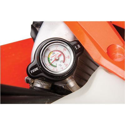 Tusk High Pressure Radiator Cap with Temperature Gauge#163863-P