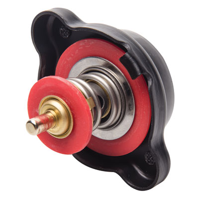 Tusk High Pressure Radiator Cap with Temperature Gauge#163863-P