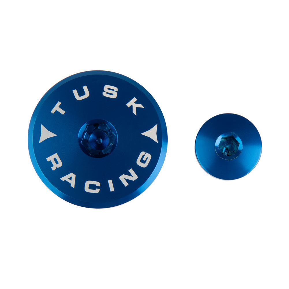Tusk Billet Aluminum Engine Plug Kit Blue#mpn_ENP-M12-Blue