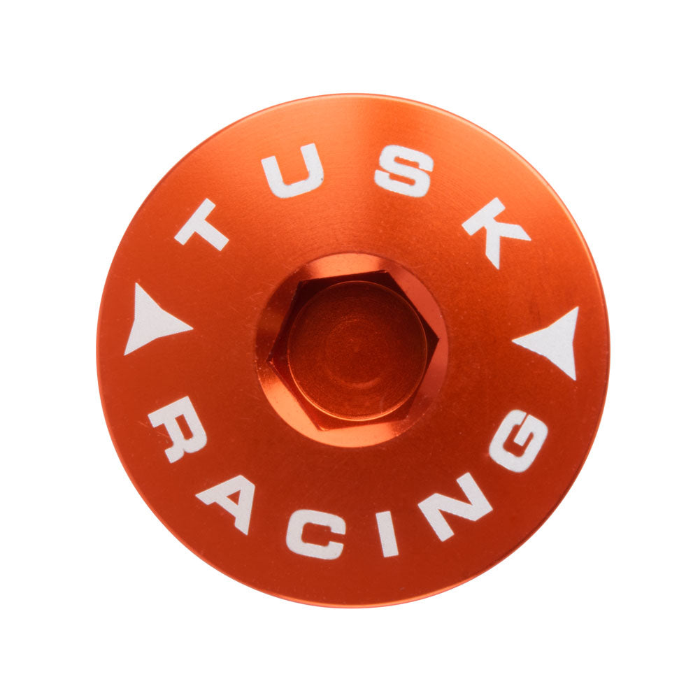 Tusk Billet Aluminum Engine Plug Kit Orange#mpn_143-511-0014