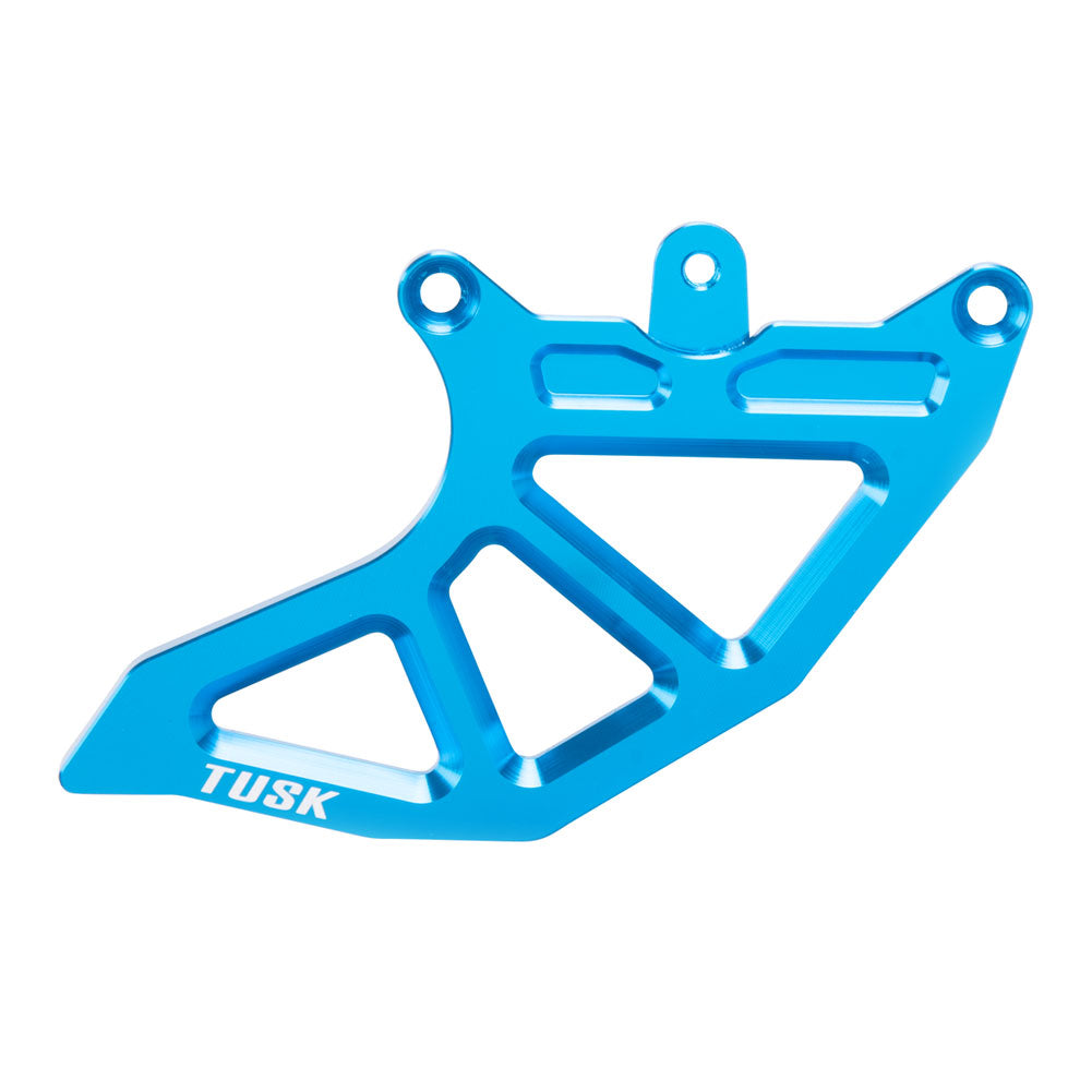 Tusk Rear Brake Caliper Support w/ Brake Disc Guard Replacement Fin Blue#mpn_188-342-0002