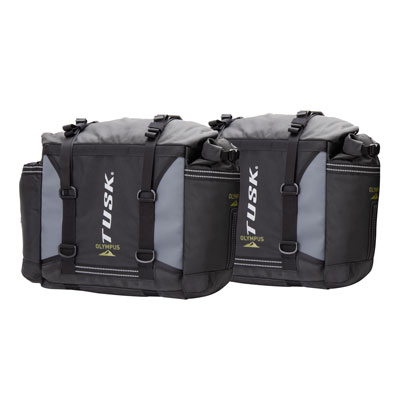 Tusk Pannier Racks With Olympus Pannier Bags#199966-P