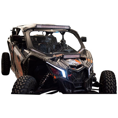 Tusk UTV Full Glass Windshield#182433-P