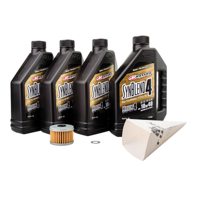 Tusk 4-Stroke Oil Change Kit Maxima Synthetic Blend 10W-40 For HONDA Rancher 420 4x4 DCT EPS 2014-2024#mpn_152986009805ea-b52c95