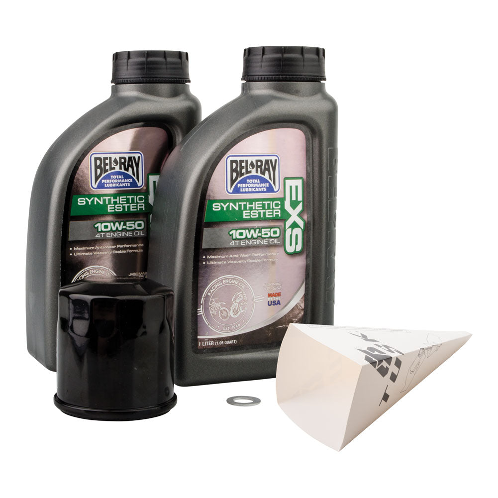 Tusk 4-Stroke Oil Change Kit Bel-Ray EXS Synthetic Ester 10W-50 For POLARIS Scrambler XP 1000 S 2020-2023#mpn_1529860065156f-00ef11