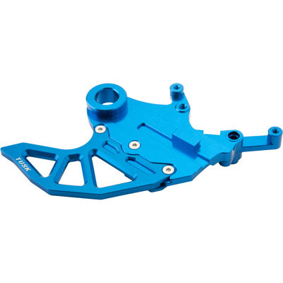 Tusk Rear Brake Caliper Support w/ Brake Disc Guard & Caliper Guard Kit Blue#mpn_2093870001