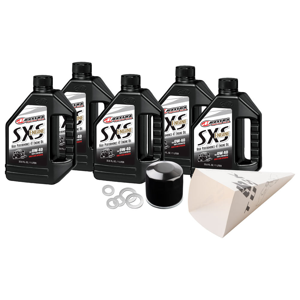 Tusk 4-Stroke Oil Change Kit Maxima SXS Premium 4-Stroke Oil 10W-40 For YAMAHA Wolverine RMAX 4 1000 2021#mpn_1529860282b3ae-f1b928