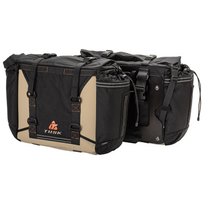 Tusk Pannier Racks With Olympus Pannier Bags#199966-P