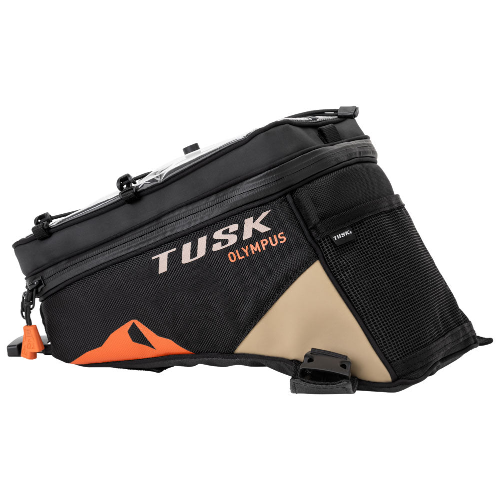 Tusk Olympus Tank Bag Large Black/Tan#mpn_193-089-0005