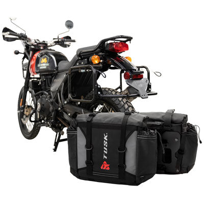 Tusk Pannier Racks With Olympus Pannier Bags#199966-P