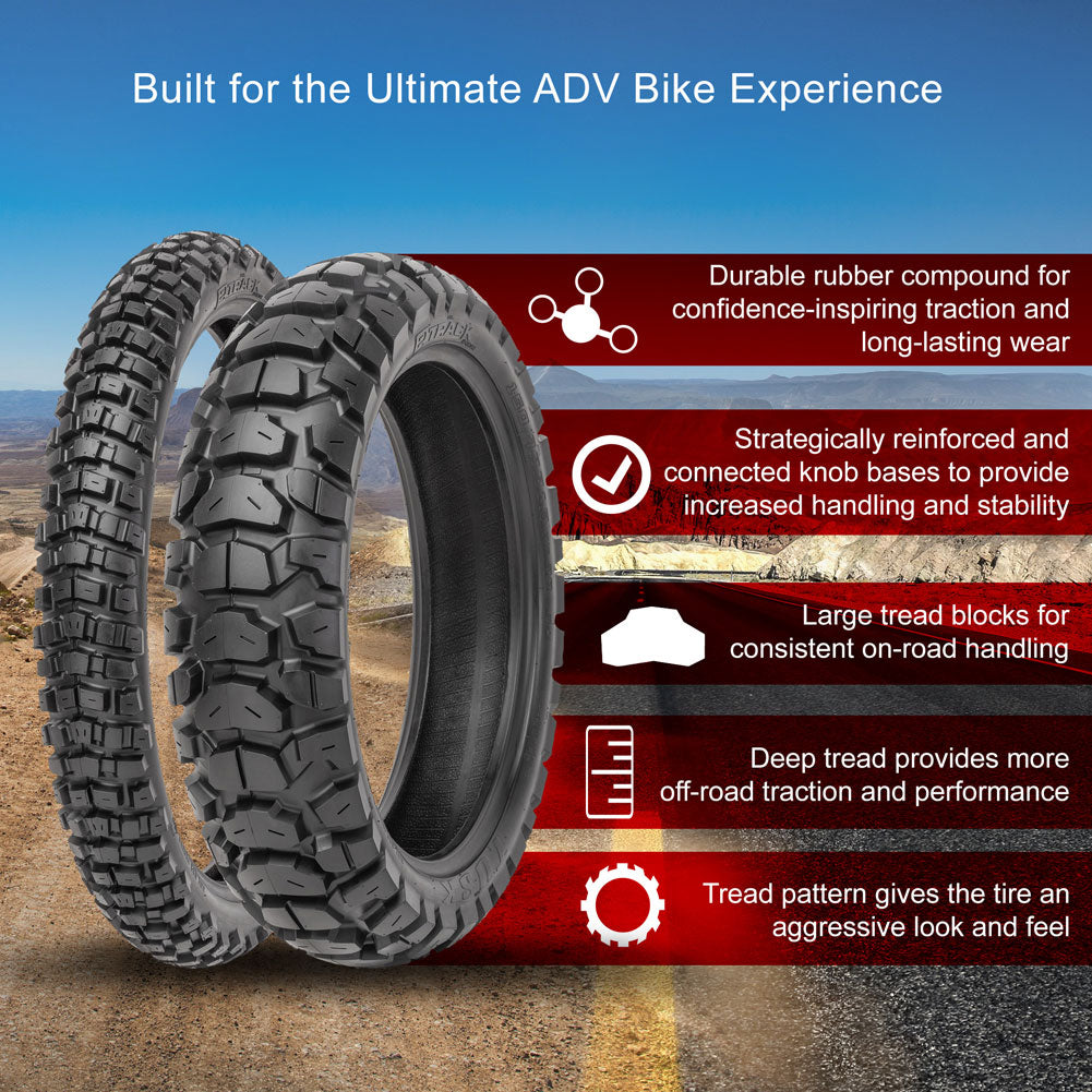 Tusk 2Track Adventure Tire Rear#213774-P