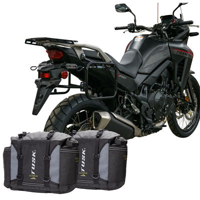 Tusk Pannier Racks With Olympus Pannier Bags#199966-P