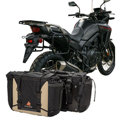 Tusk Pannier Racks With Olympus Pannier Bags#199966-P