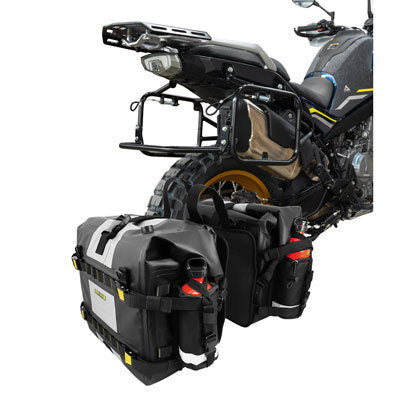 Tusk Pannier Racks with Nelson Rigg Hurricane Dry Saddlebags#214944-P