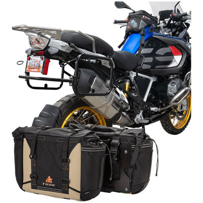 Tusk Pannier Racks With Olympus Pannier Bags#199966-P