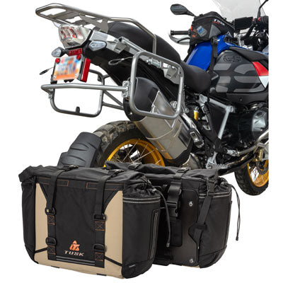 Tusk Pannier Racks With Olympus Pannier Bags#199966-P