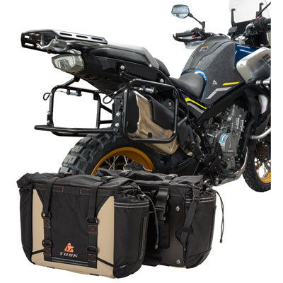 Tusk Pannier Racks With Olympus Pannier Bags#199966-P
