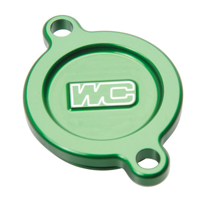 Works Connection Oil Filter Cover Green#mpn_27-085