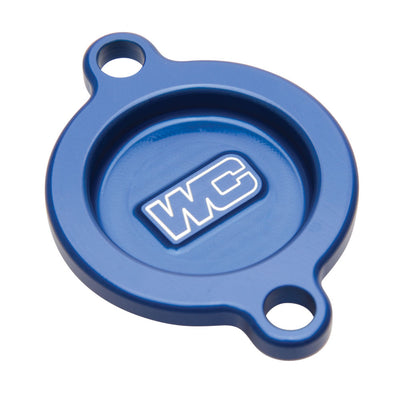 Works Connection Oil Filter Cover Blue#mpn_27-090