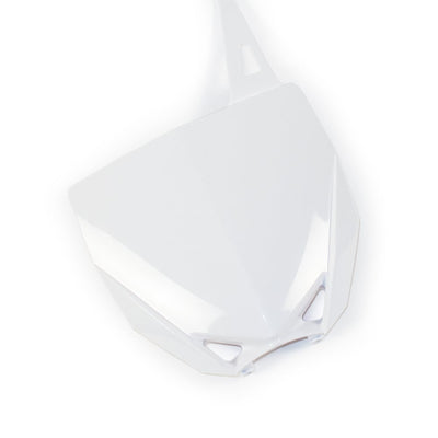 Factory Effex Plastic Front Number Plate White For Yamaha YZ85 2015-21#mpn_11-73212