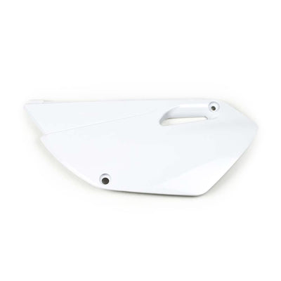 Factory Effex Side Plate Plastic White For Yamaha YZ85 2015-2021#mpn_11-75212