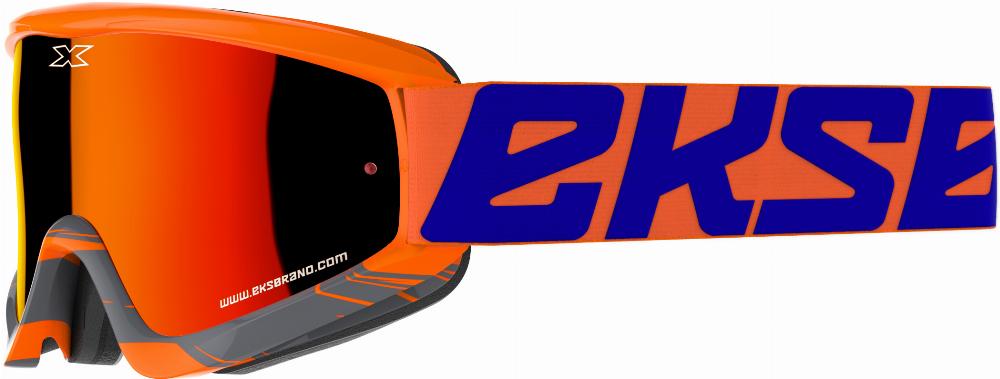 GO-X CROSSFADE GOGGLE ORANGE/BLACK W/RED MIRROR#mpn_067-10265