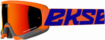 GO-X CROSSFADE GOGGLE ORANGE/BLACK W/RED MIRROR#mpn_067-10265