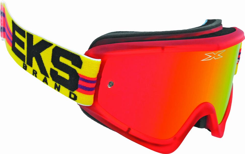 FLAT OUT MIRROR GOGGLE RED/YLW/MAGENTA W/RED MIRROR#mpn_067-10360