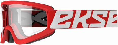 FLAT-OUT CLEAR GOGGLE RED#mpn_067-10445