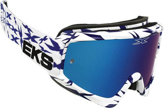 SCATTER-X GOGGLE WHITE/BLUE W/RED MIRROR LENS#mpn_067-10645