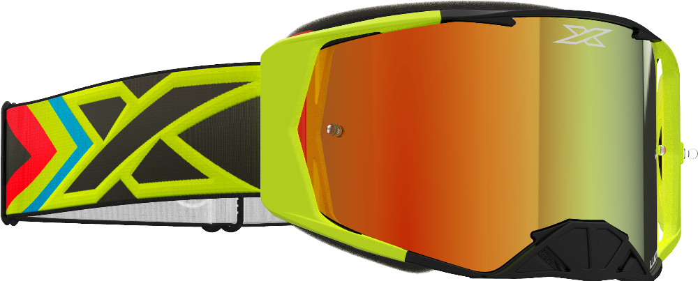 LUCID GOGGLE FLO FIRE RED MIRROR#mpn_067-11050