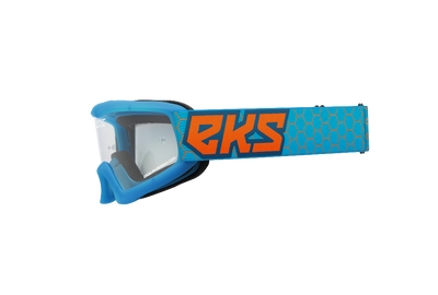 XGROM YOUTH GOGGLE CYAN/FLO ORANGE CLEAR#mpn_067-30345