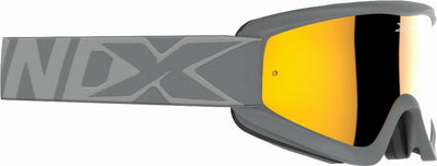 FLAT-OUT GOGGLE FIGHTER GREY W/GOLD MIRROR#mpn_067-60310