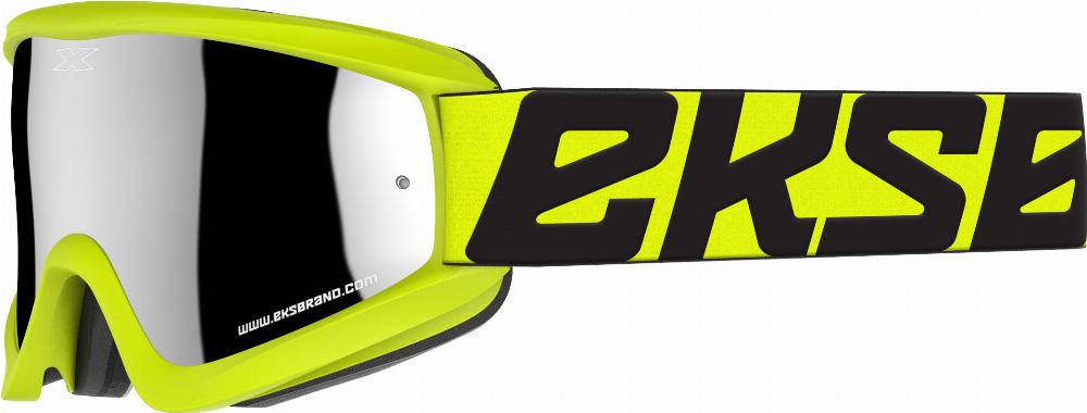 FLAT-OUT GOGGLE FLO YELLOW W/SILVER MIRROR#mpn_067-60315