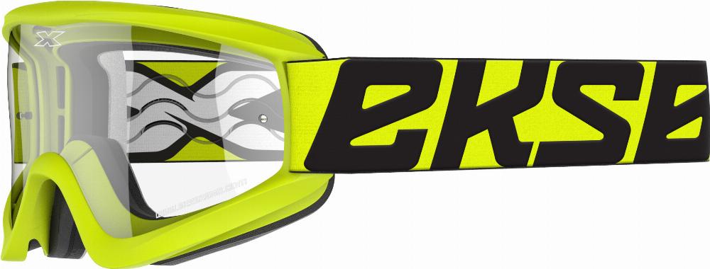 FLAT-OUT GOGGLE FLO YELLOW W/CLEAR LENS#mpn_067-60415