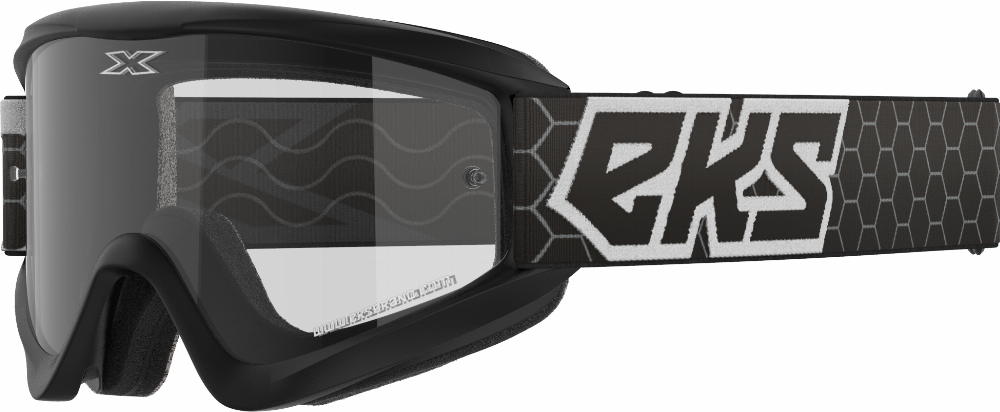 FLAT OUT CLEAR GOGGLE BLACK/WHITE CLEAR#mpn_067-60435