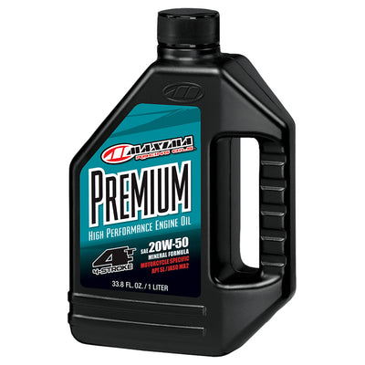 Maxima Premium 4-Stroke Oil 20W-50 1 Liter#mpn_3491395