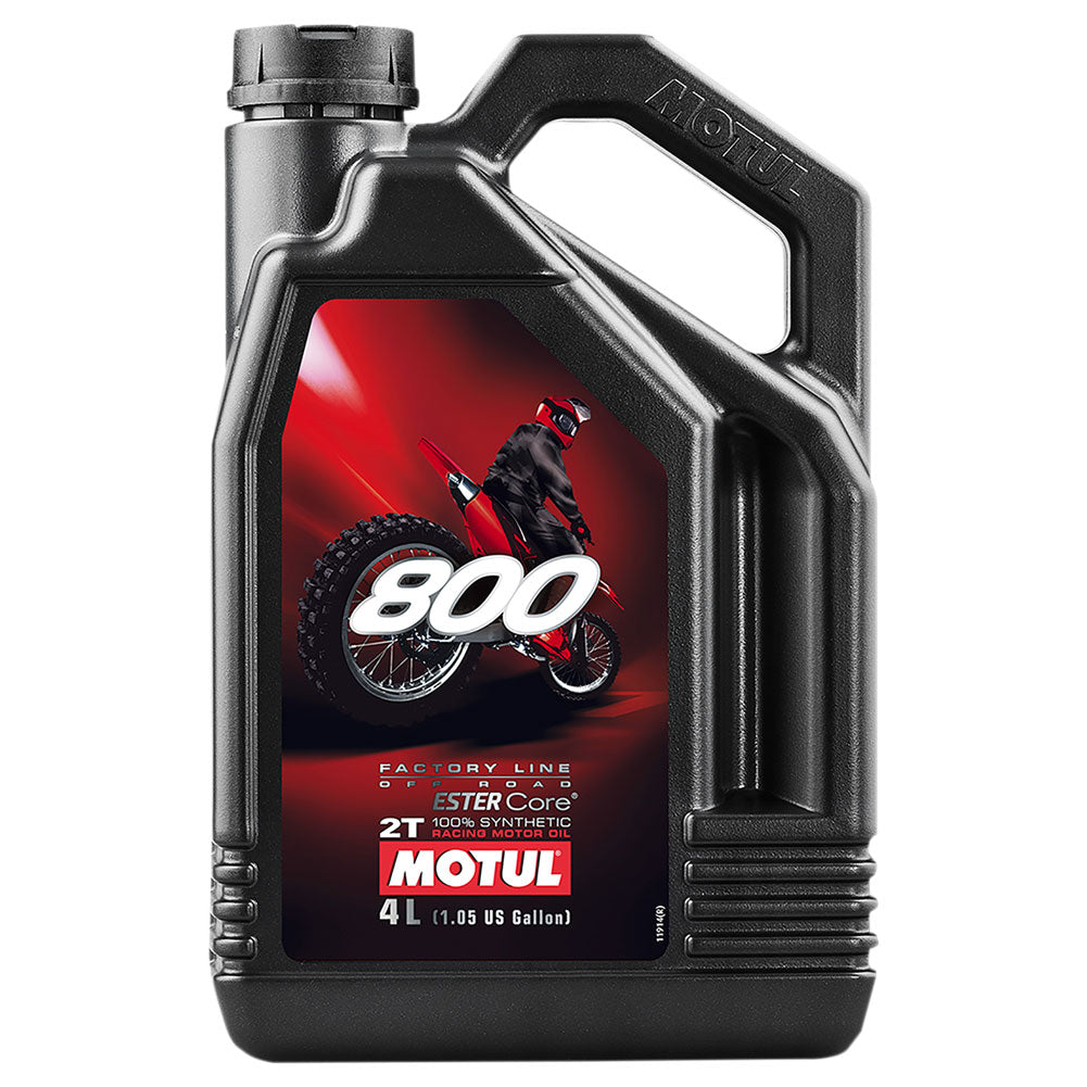 Motul 800 Ester Full Synthetic 2-Stroke Oil 4 Liter#mpn_104039