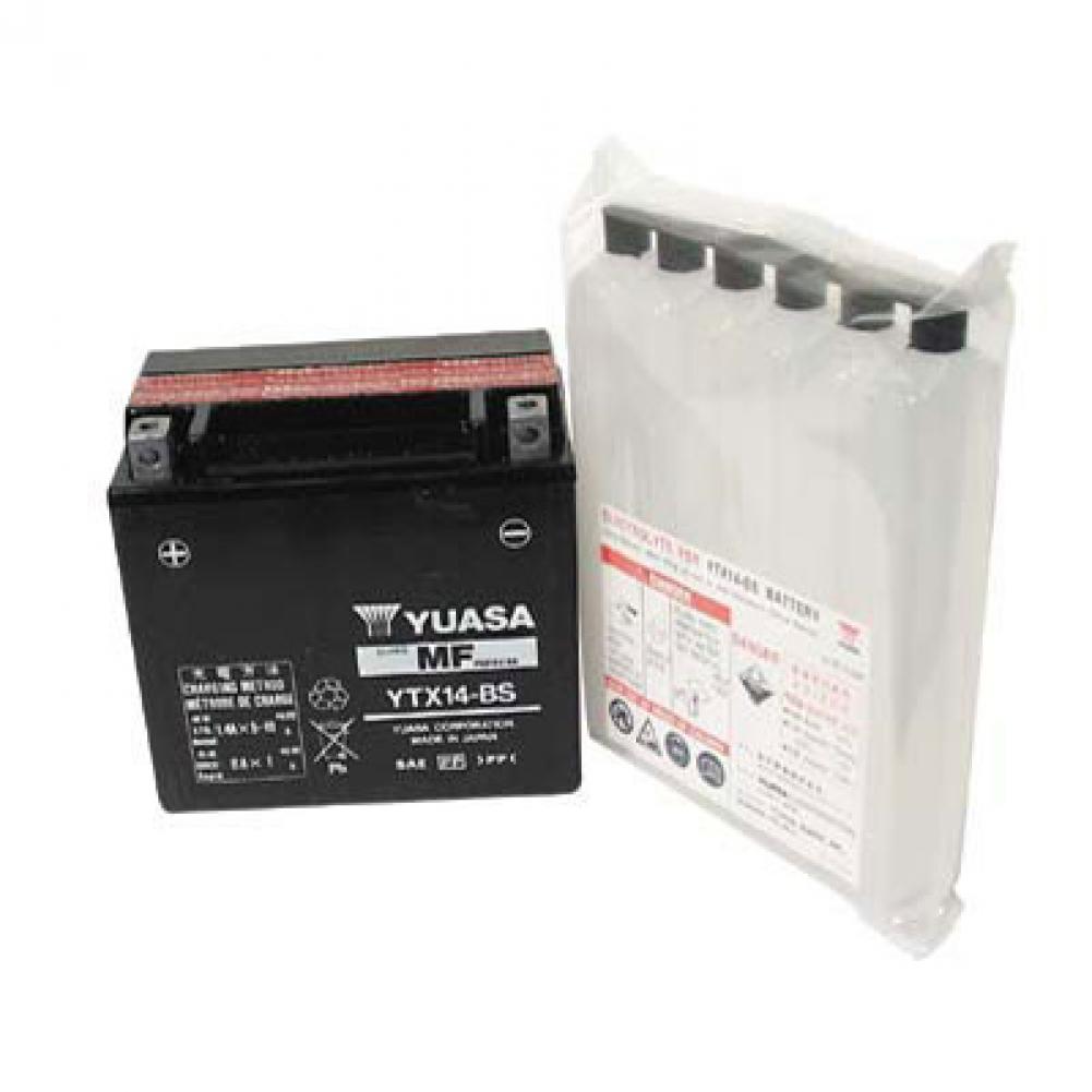 YUASA No Maintenance Battery with Acid YT4BBS#mpn_YUAM62T4B