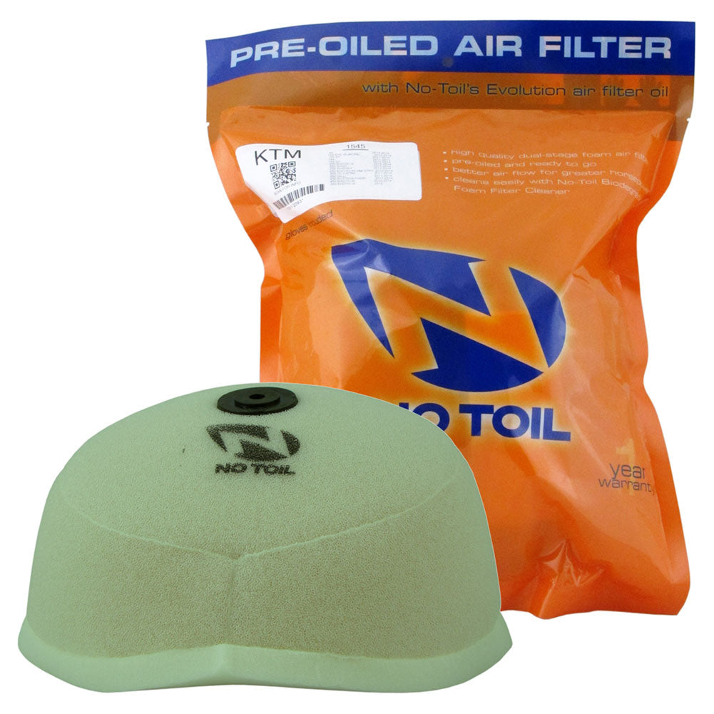 No Toil Pre-Oiled Air Filter #1450