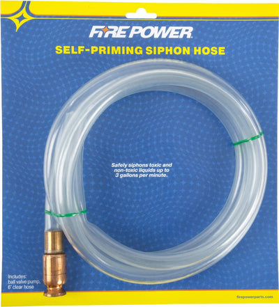 Fire Power UP-07000 Self Priming Siphon Hose 6' #UP-07000