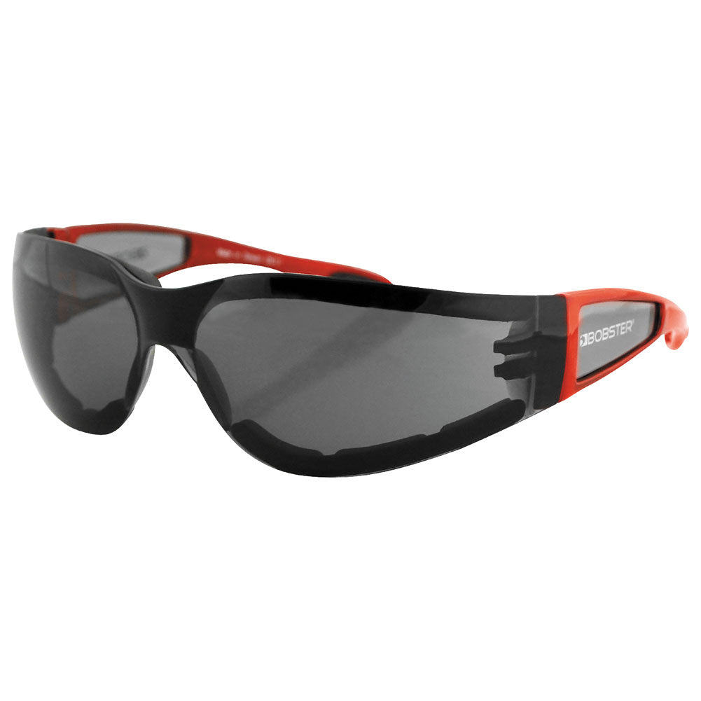 Bobster Shield 2 Sunglasses Red Frame/Smoke Lens#mpn_ESH221