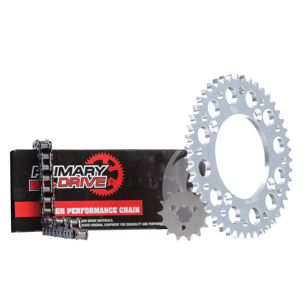 Primary Drive Alloy Kit & 428 C Chain Silver Rear Sprocket#mpn_1255800002