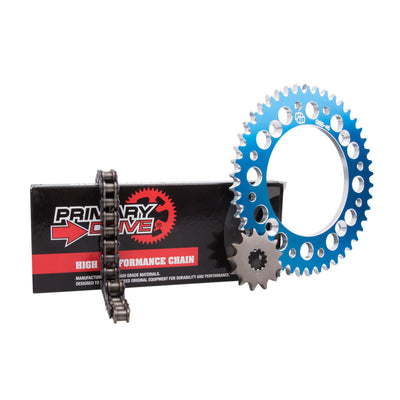 Primary Drive Alloy Kit & 428 C Chain Blue Rear Sprocket#mpn_1255800015