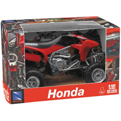 New Ray Die-Cast Honda TRX450R ATV Replica 1:12 Scale Red#mpn_57093A