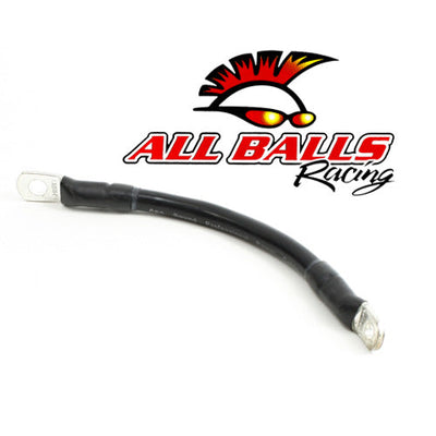 All Balls 7" Black Battery Cable 78-107-1 #78-107-1